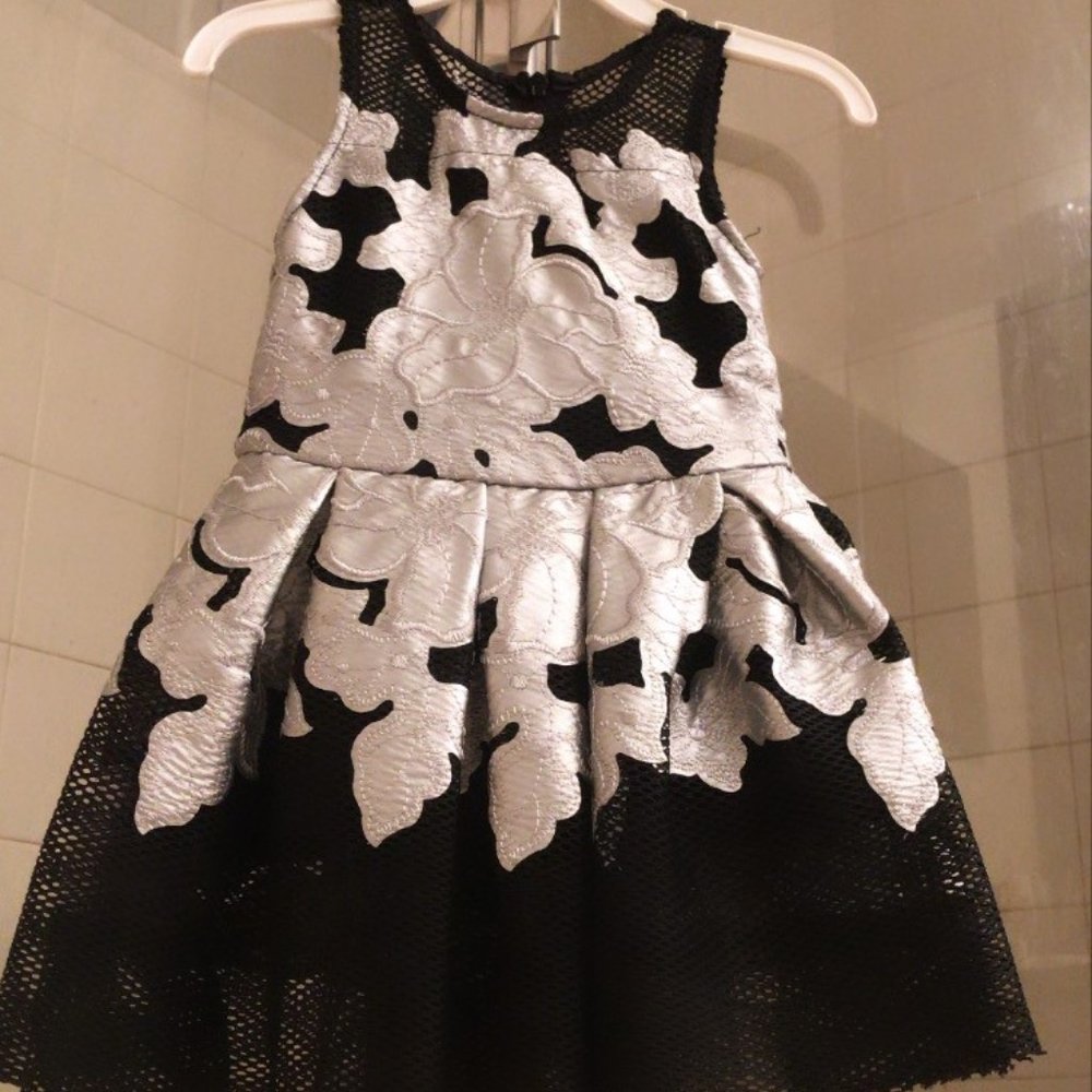 Black Silver Dress